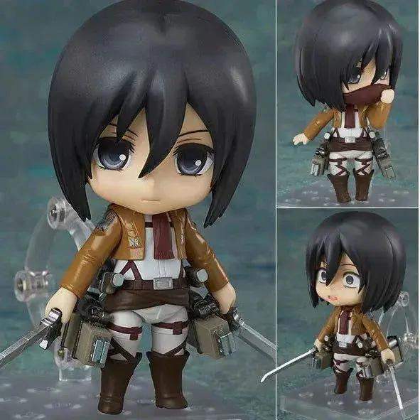 Attack On Titan Chibi Figures Set Cute Collectible 10 Cm - ToylandEU