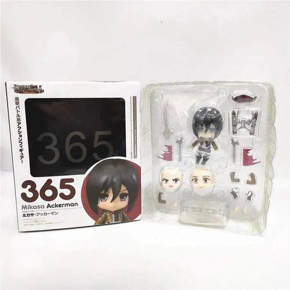 Attack On Titan Chibi Figures Set Cute Collectible 10 Cm - ToylandEU