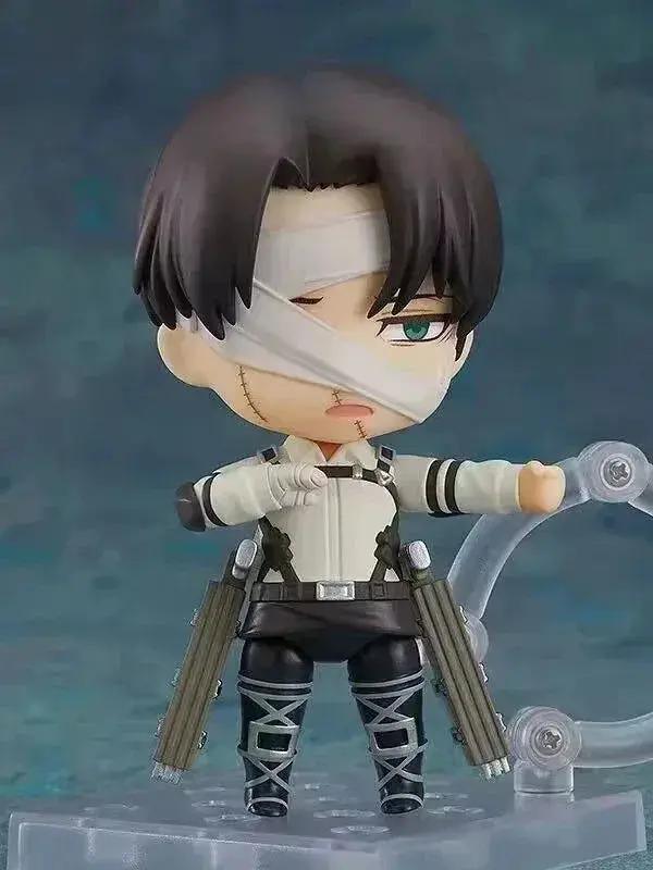  Attack on Titans Chibi Cute Kawaii Anime Figures, Mikasa, Eren, Levi Ackerman, Erwin Smith, Hange Zoe, Reiner Braun Action Figurines PVC Toys Model 10 cm -  ToylandEU™