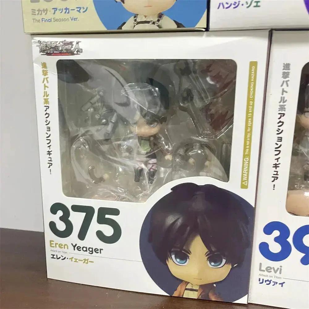  Attack on Titans Chibi Cute Kawaii Anime Figures, Mikasa, Eren, Levi Ackerman, Erwin Smith, Hange Zoe, Reiner Braun Action Figurines PVC Toys Model 10 cm -  ToylandEU™