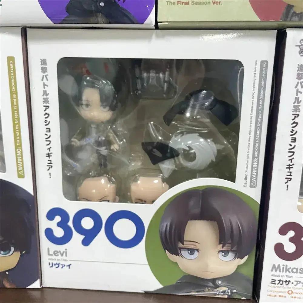  Attack on Titans Chibi Cute Kawaii Anime Figures, Mikasa, Eren, Levi Ackerman, Erwin Smith, Hange Zoe, Reiner Braun Action Figurines PVC Toys Model 10 cm -  ToylandEU™