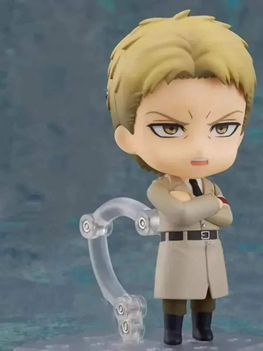Attack on Titans Chibi Cute Kawaii Anime Figures, Mikasa, Eren, Levi Ackerman, Erwin Smith, Hange Zoe, Reiner Braun Action Figurines PVC Toys Model 10 cm - ToylandEU