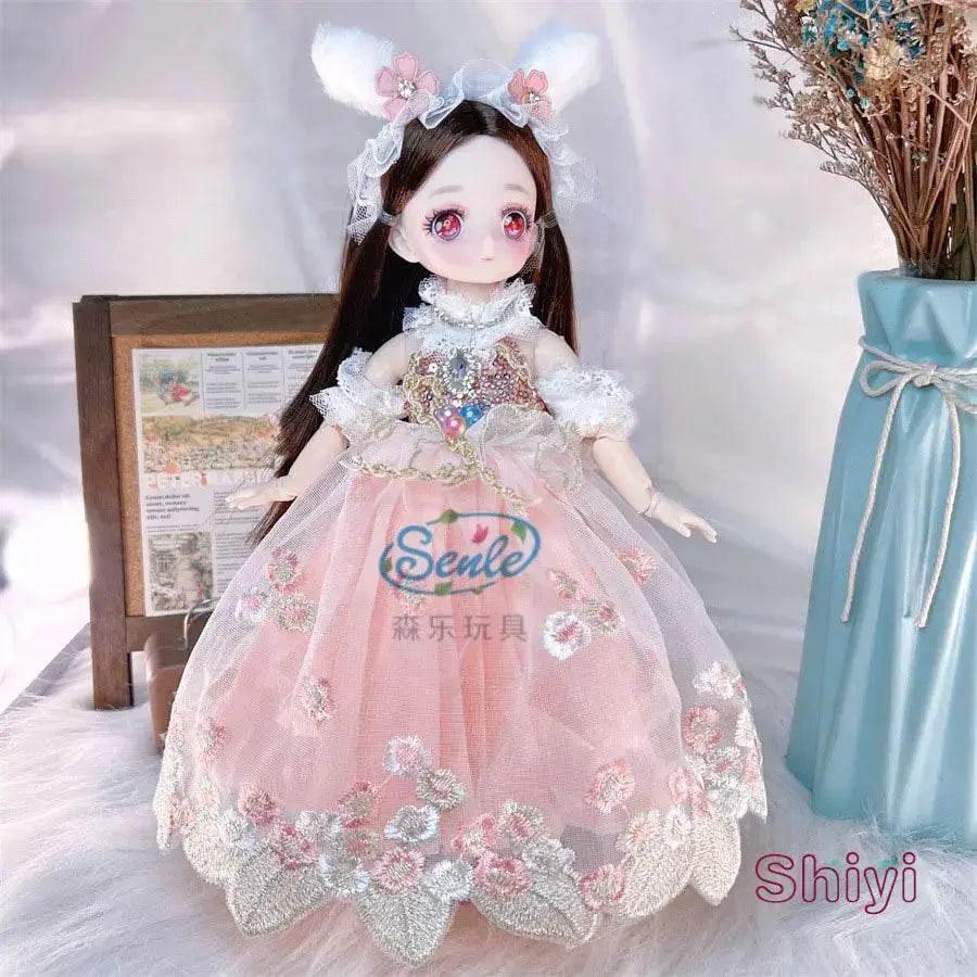  Attractive Anime Eyes Bjd Dolls 30cm with Dress Up -  ToylandEU™