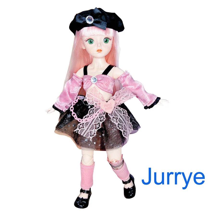 Attractive Eyes 1/6 Bjd Byte Dolls For Girls 30cm Dress Up - ToylandEU