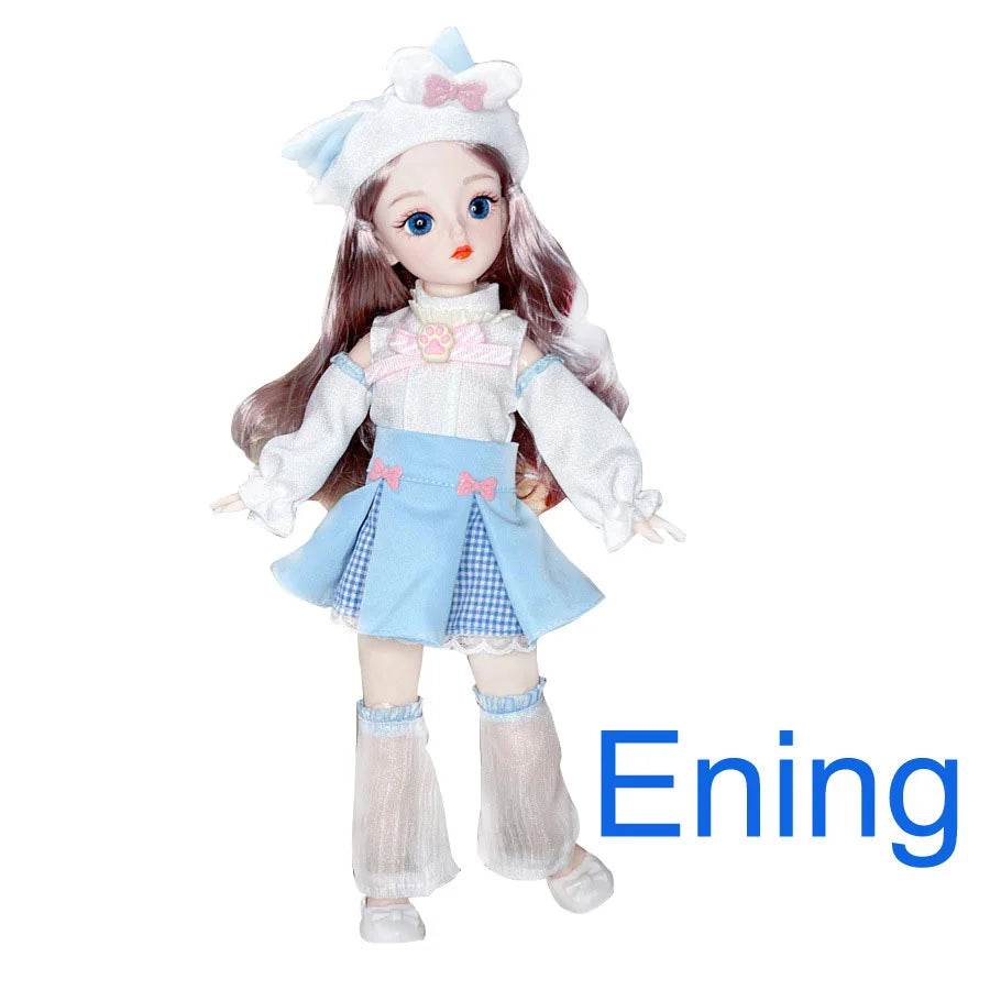 Attractive Eyes 1/6 Bjd Byte Dolls For Girls 30cm Dress Up - ToylandEU