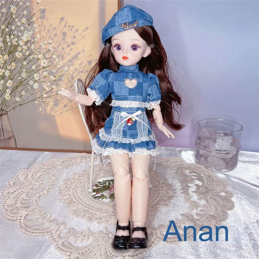 Attractive Eyes 1/6 Bjd Byte Dolls For Girls 30cm Dress Up - ToylandEU