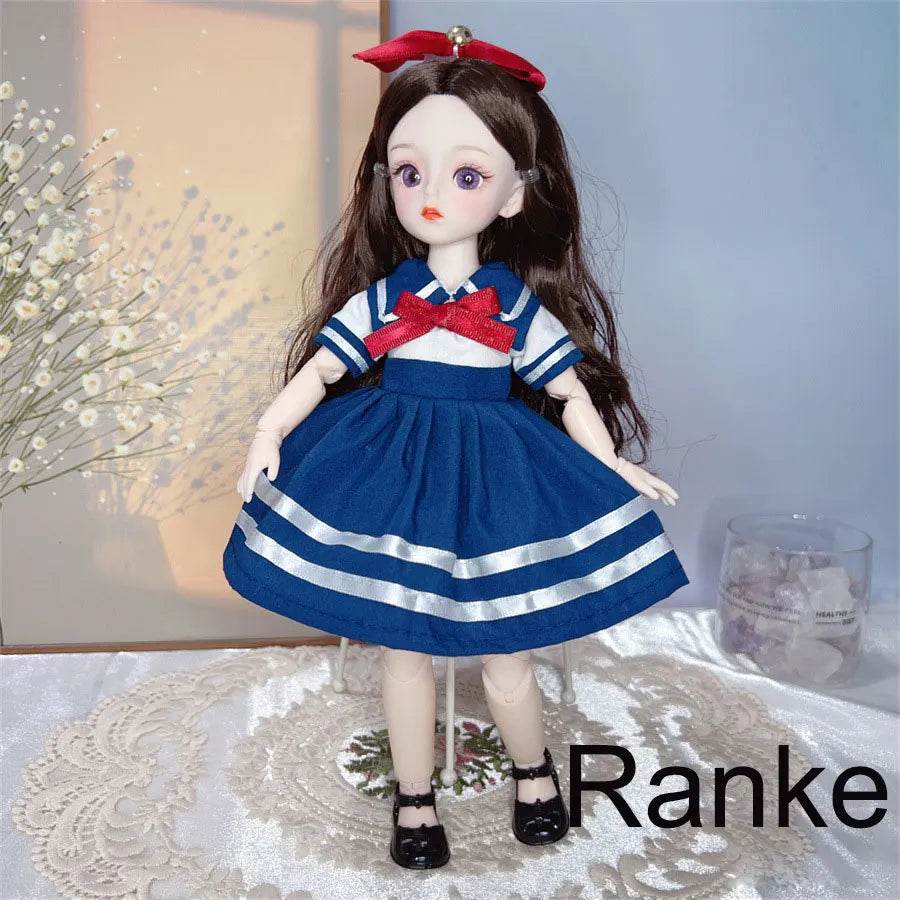 Attractive Eyes 1/6 Bjd Byte Dolls For Girls 30cm Dress Up - ToylandEU