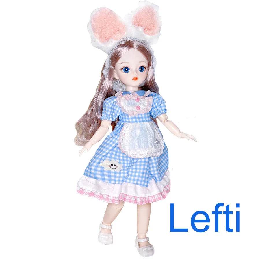 Attractive Eyes 1/6 Bjd Byte Dolls For Girls 30cm Dress Up - ToylandEU