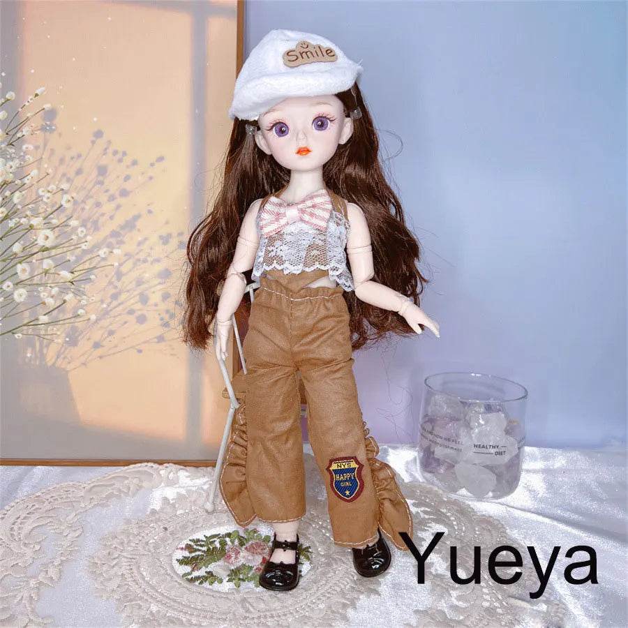 Attractive Eyes 1/6 Bjd Byte Dolls For Girls 30cm Dress Up - ToylandEU