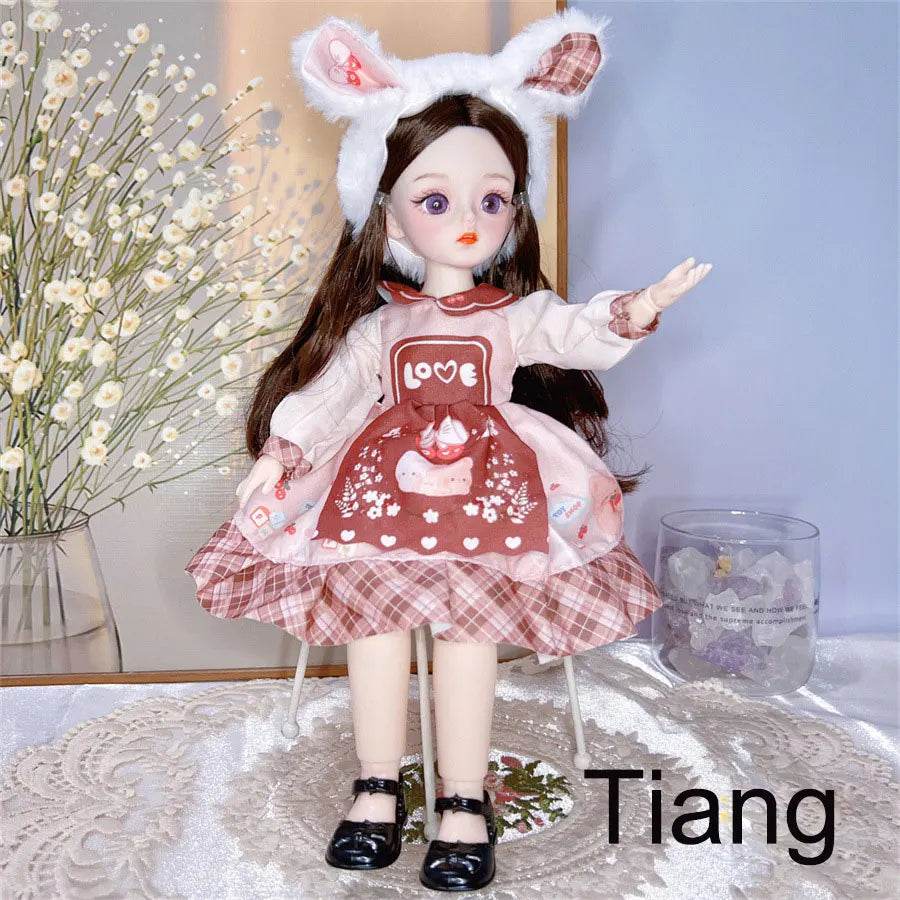 Attractive Eyes 1/6 Bjd Byte Dolls For Girls 30cm Dress Up - ToylandEU
