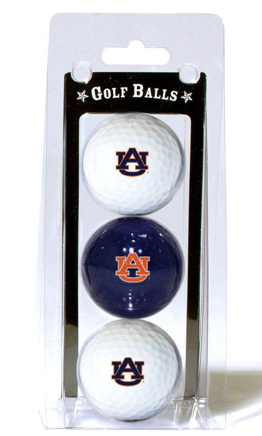 Auburn Tigers 3 Pack Golf Balls By Team Golf Special Order - ToylandEU