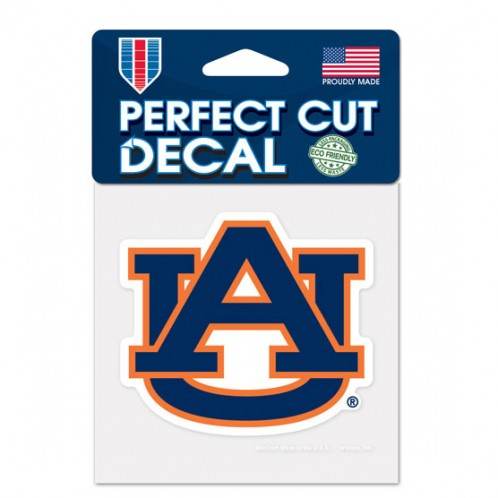 Auburn Tigers 4x4 Decal Perfect Cut Color Outdoor Vinyl - ToylandEU