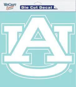  Auburn Tigers 8x8 Die Cut White Vinyl Decal Licensed -  ToylandEU™