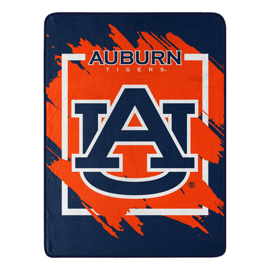 Auburn Tigers Blanket Micro Raschel Dimensional Design - ToylandEU