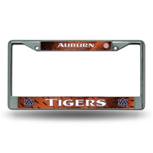 Auburn Tigers Chrome License Plate Frame Printed Insert - ToylandEU