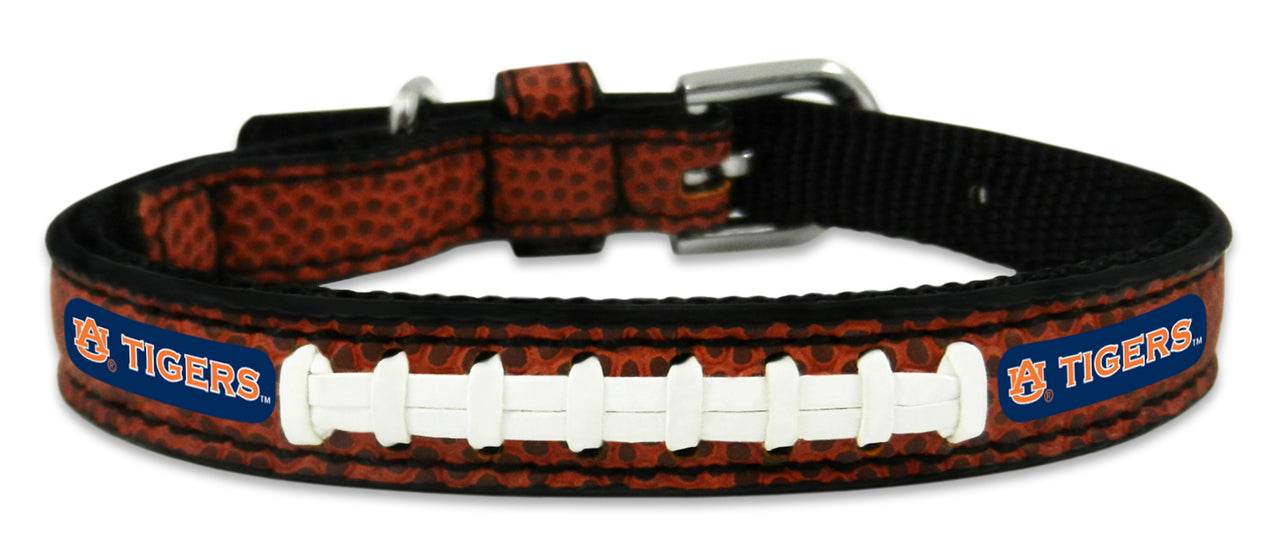 Auburn Tigers Classic Leather Toy Football Collar Gamewear - ToylandEU