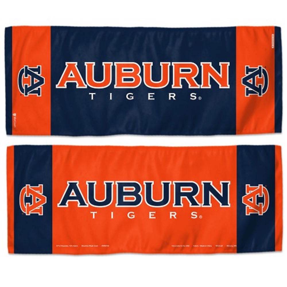 Auburn Tigers Cooling Towel 12x30 Performance Polyester - ToylandEU