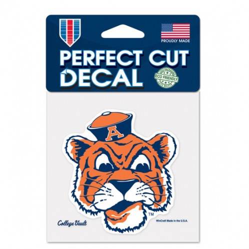 Auburn Tigers Decal 4x4 Perfect Cut Color Vault Design - ToylandEU