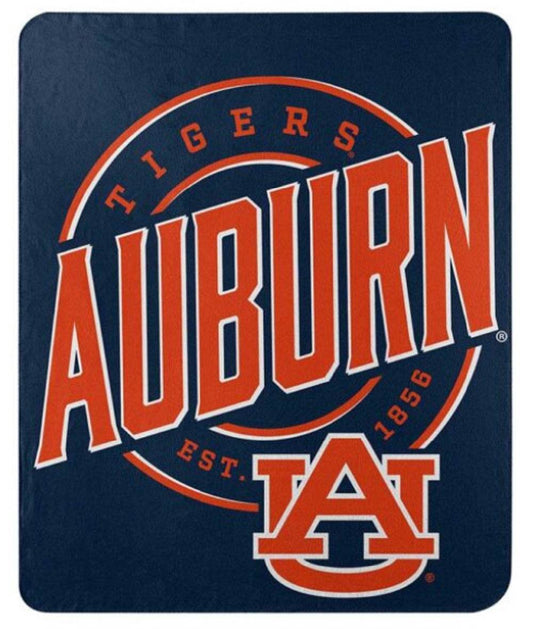 Auburn Tigers Fleece Blanket 50x60 Campaign Design - ToylandEU