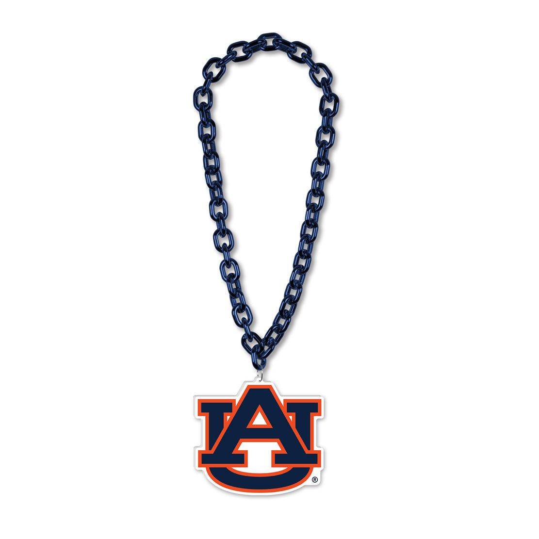 Auburn Tigers Foam Logo Necklace With 38 Inch Chain - ToylandEU