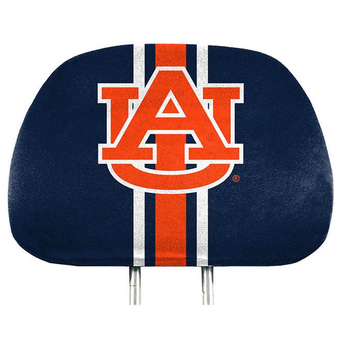 Auburn Tigers Headrest Covers Set of Two With Logo Emblem - ToylandEU