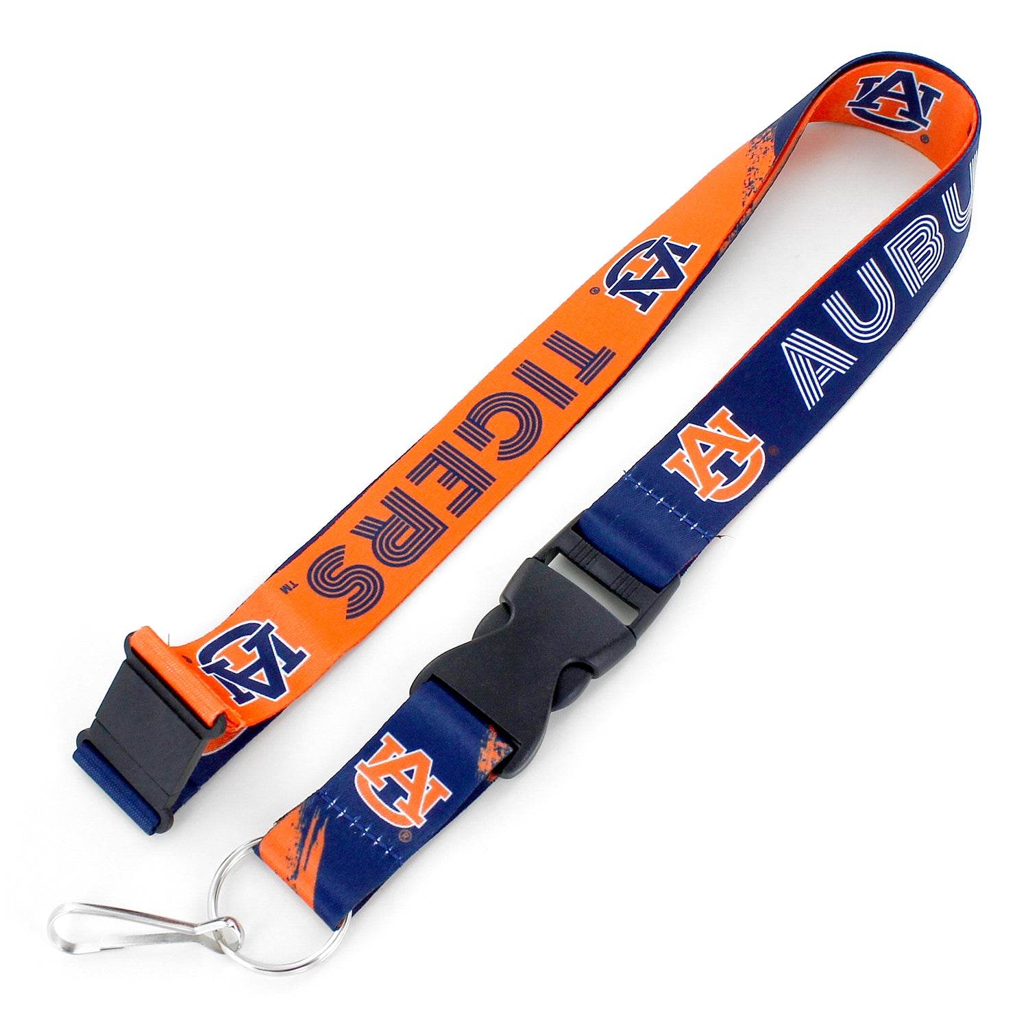 Auburn Tigers Lanyard Crossfade Design With Breakaway Clip - ToylandEU
