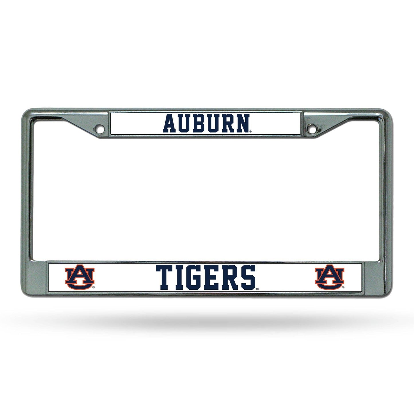 Auburn Tigers License Plate Frame Chrome - ToylandEU