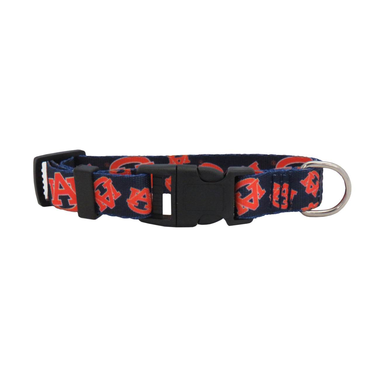 Auburn Tigers Pet Collar Size M Durable Design Little Earth - ToylandEU