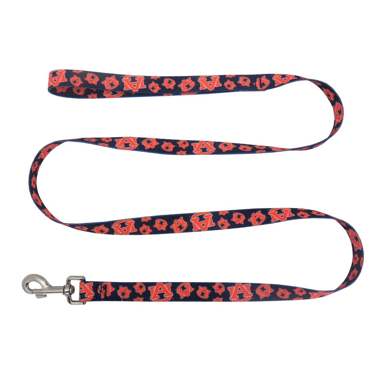 Auburn Tigers Pet Leash 1x60 Official Team Colors Pattern - ToylandEU