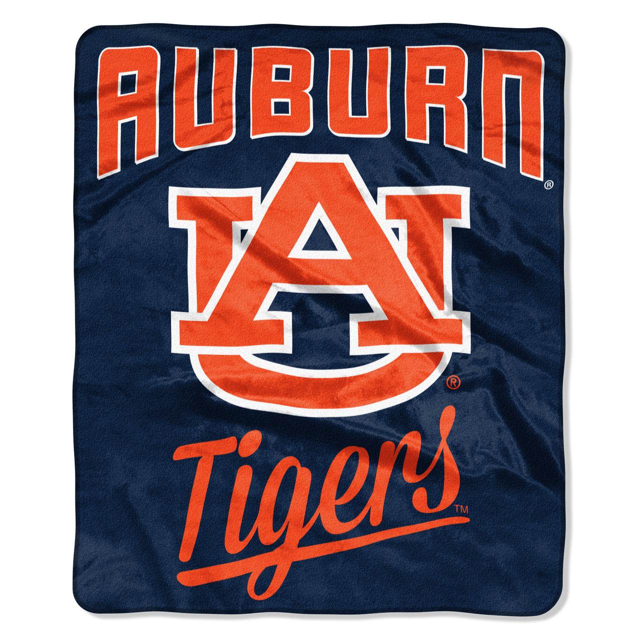 Auburn Tigers Raschel Blanket 50X60 Alumni Design Deluxe - ToylandEU