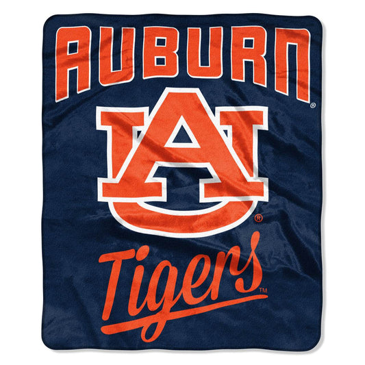 Auburn Tigers Raschel Blanket 50X60 Alumni Design Deluxe - ToylandEU