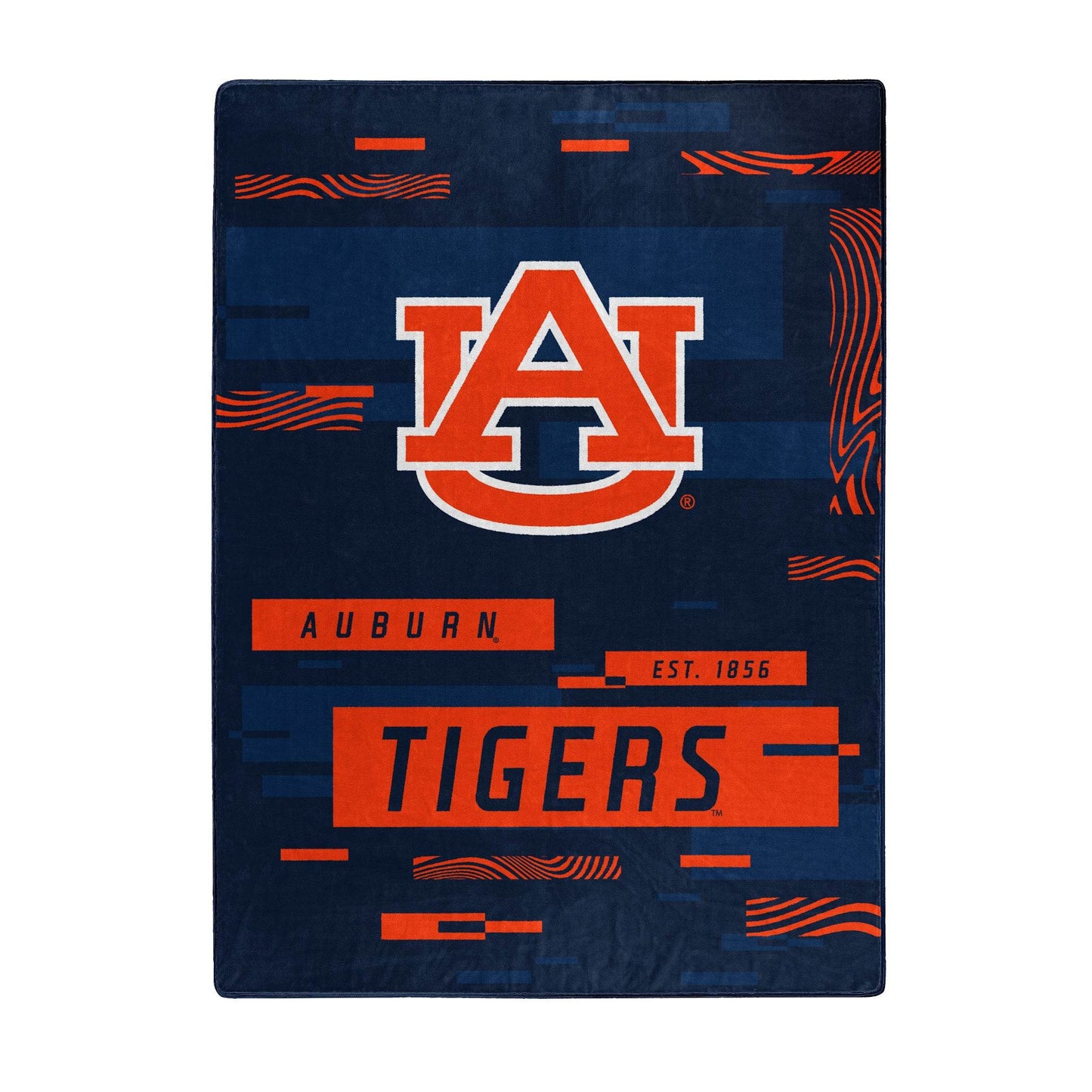 Auburn Tigers Raschel Throw Blanket 60x80 Digitize Design - ToylandEU