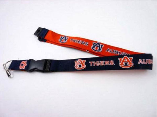 Auburn Tigers Reversible Lanyard With Detachable Key Ring - ToylandEU