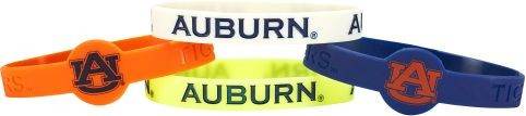 Auburn Tigers Silicone Bracelets 4 Pack Officially Licensed - ToylandEU