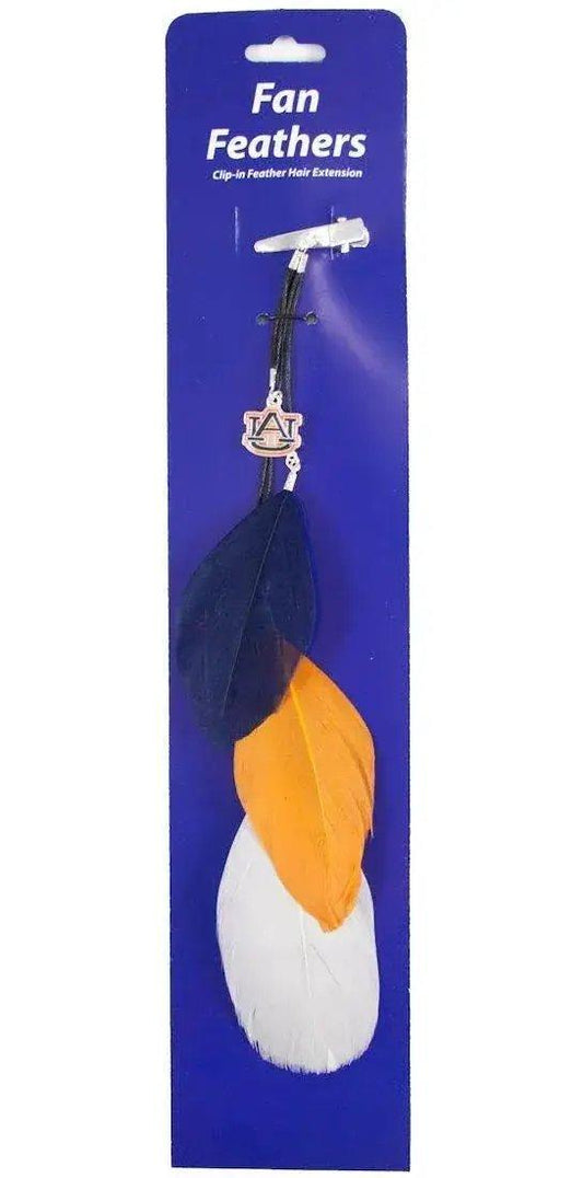  Auburn Tigers Team Color Feather Hair Clip CO -  ToylandEU™