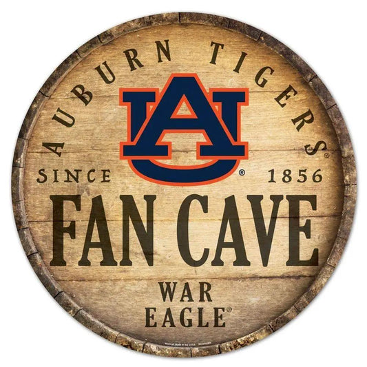  Auburn Tigers Wood Round Barrel Top Sign 14 Inch Indoor -  ToylandEU™