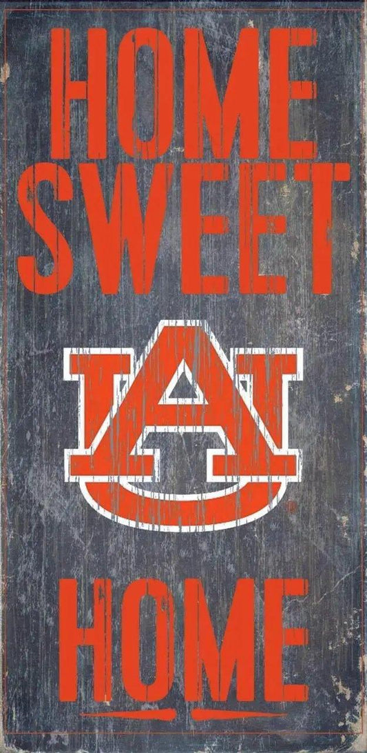  Auburn Tigers Wood Sign Home Sweet Home 6x12 Rope Hanging -  ToylandEU™