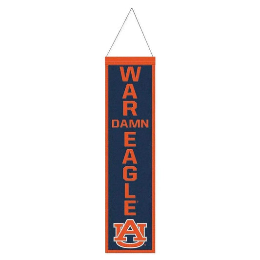  Auburn Tigers Wool Banner 8x32 Heritage Slogan Design -  ToylandEU™