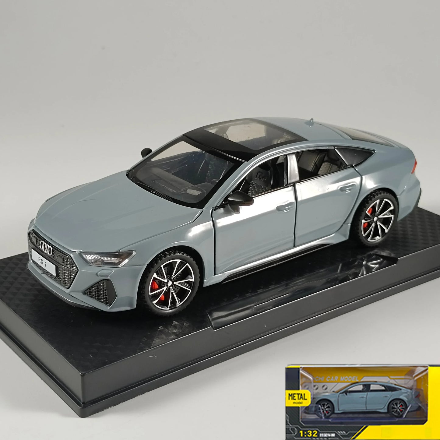 Audi RS7 1:32 Diecast Metal Model With Sound And Light - ToylandEU