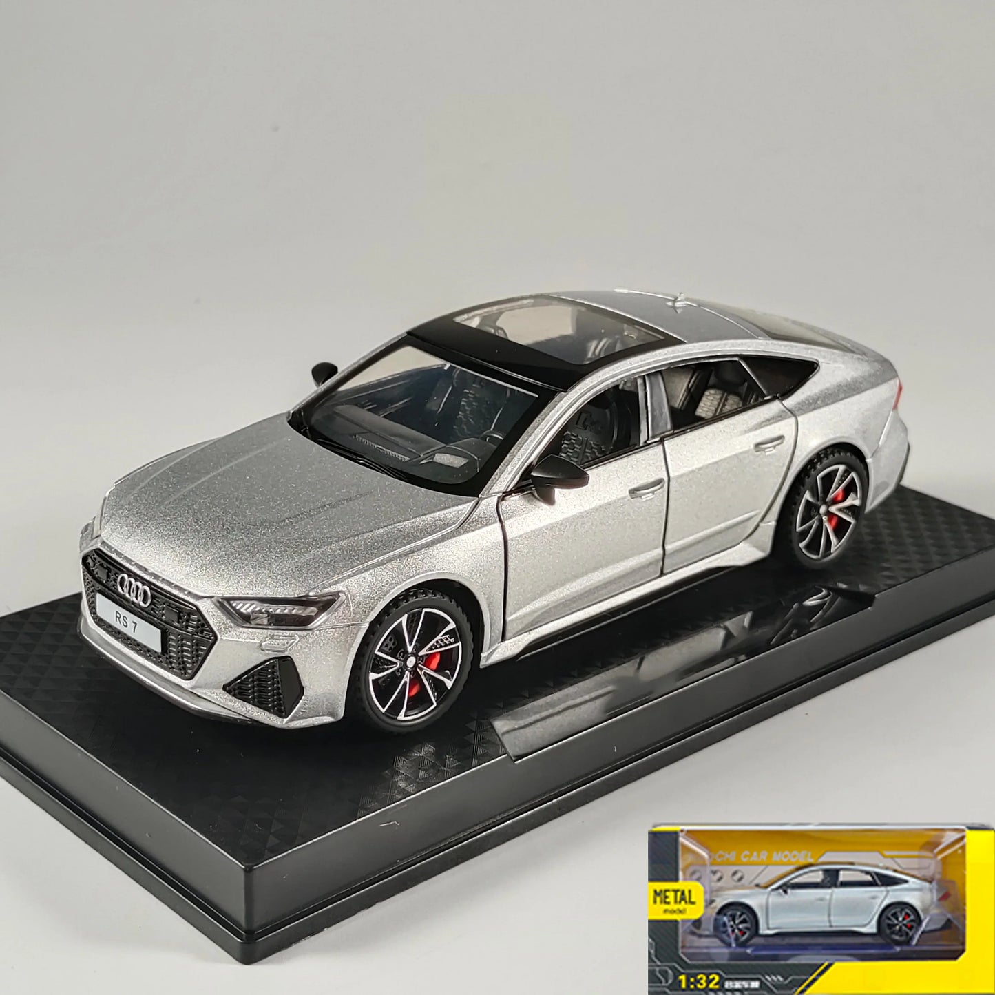 Audi RS7 1:32 Diecast Metal Model With Sound And Light - ToylandEU
