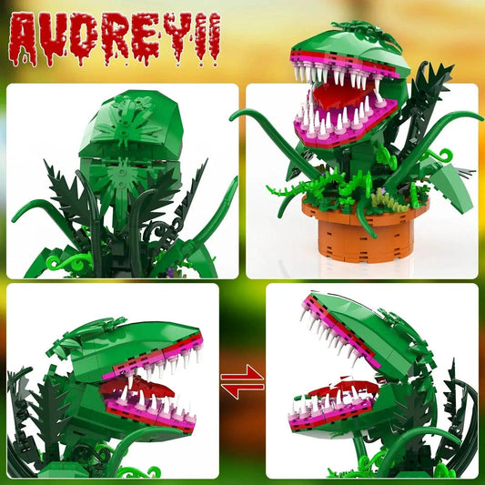  Audrey II Piranha Plant Lego Compatible Building Kit -  ToylandEU™