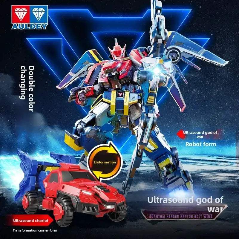 Auldey Exclusive Five In One Transforming Robot Toy - ToylandEU