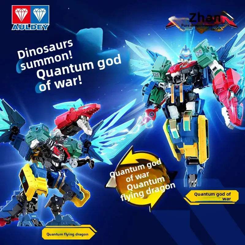 Auldey Exclusive Five In One Transforming Robot Toy - ToylandEU