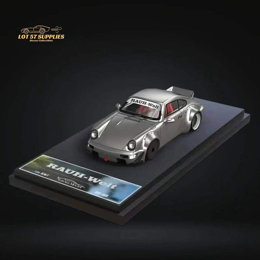  AuroraModel Porsche RWB 964 Liquid Silver Ducktail 1:64 -  ToylandEU™