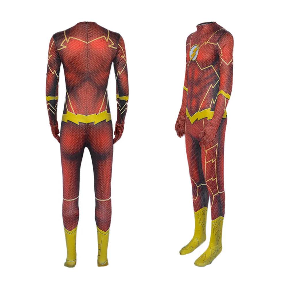 Authentic Barry Jumpsuit Cosplay Mask Bodysuit For Adults - ToylandEU