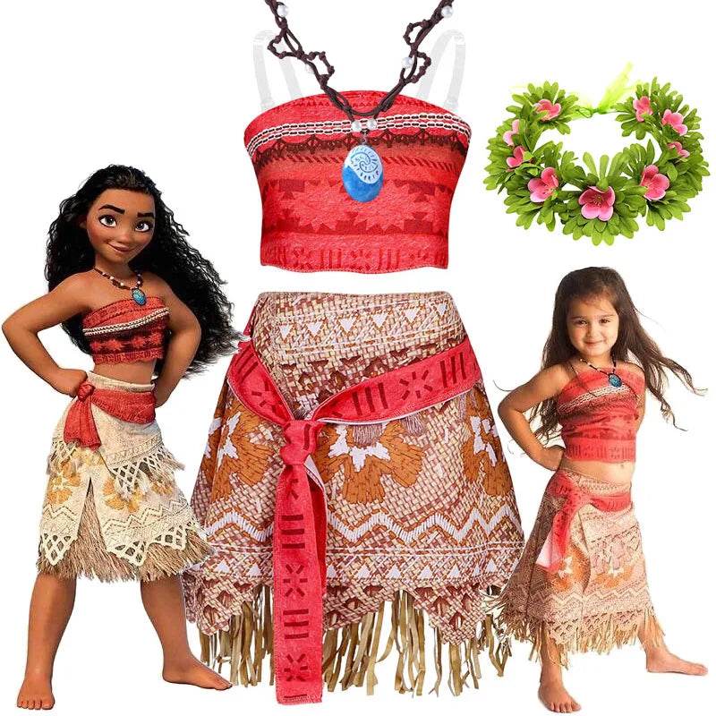 Authentic Disney Moana Costume Fairy Princess For Girls - ToylandEU