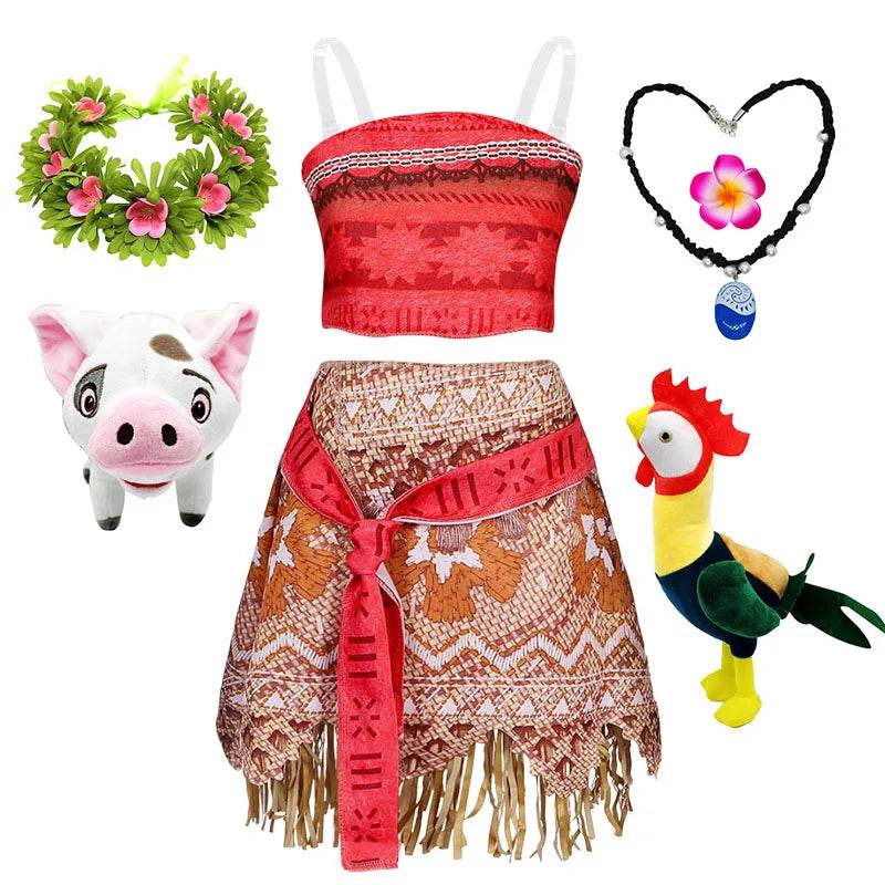 Authentic Disney Moana Costume Fairy Princess For Girls - ToylandEU