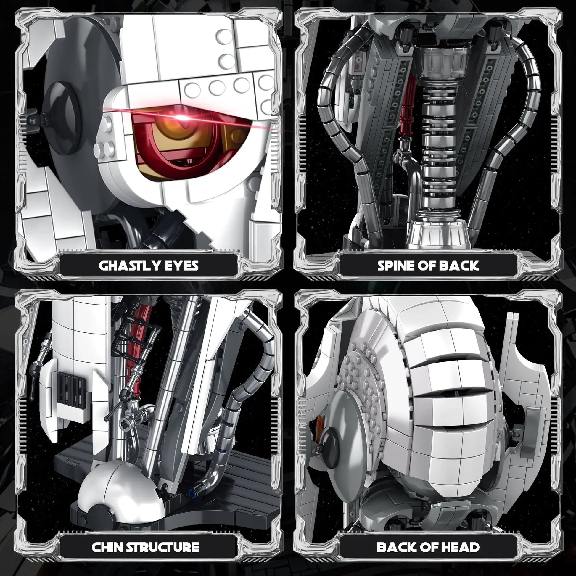 Authentic General Grievous Helmet Building Blocks Set for Adults - ToylandEU