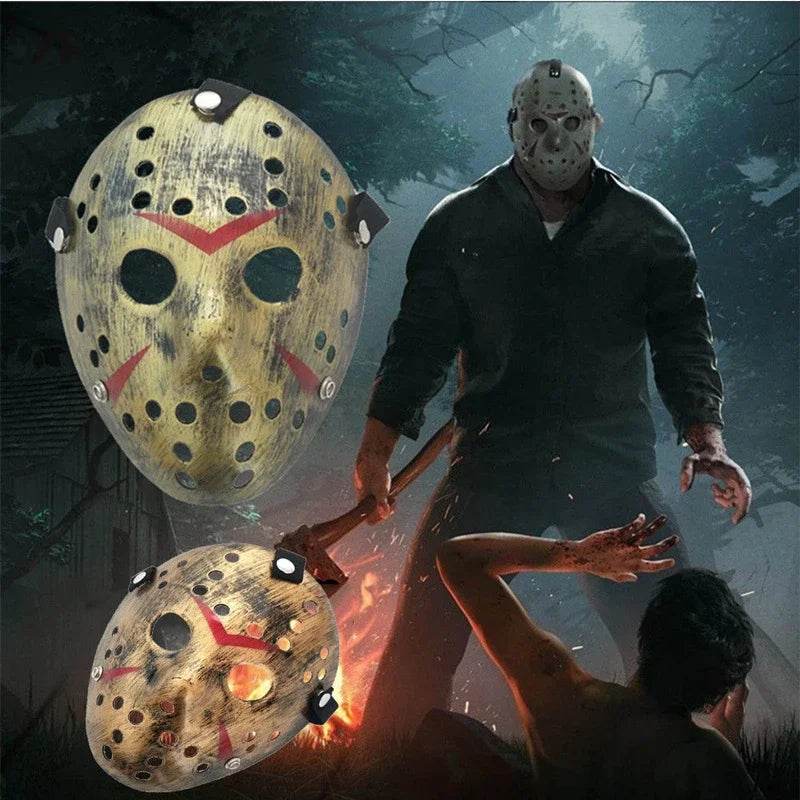 Authentic Hockey Mask Jason Voorhees Style For Adults - ToylandEU