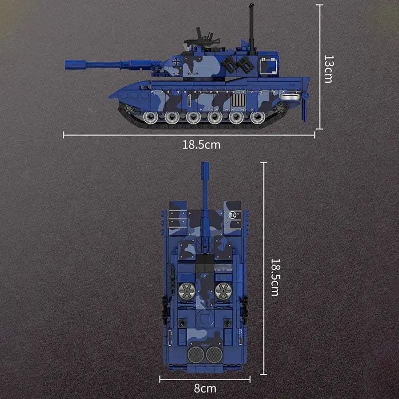  Authentic King Tiger World War II Military Tank Blocks Set -  ToylandEU™